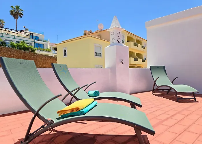Barranco's Terrace - Panoramic View - & Center Carvoeiro (Lagoa)
